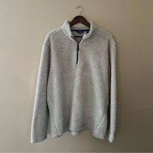 Chubbies sherpa jacket fuzzy Size: L tan